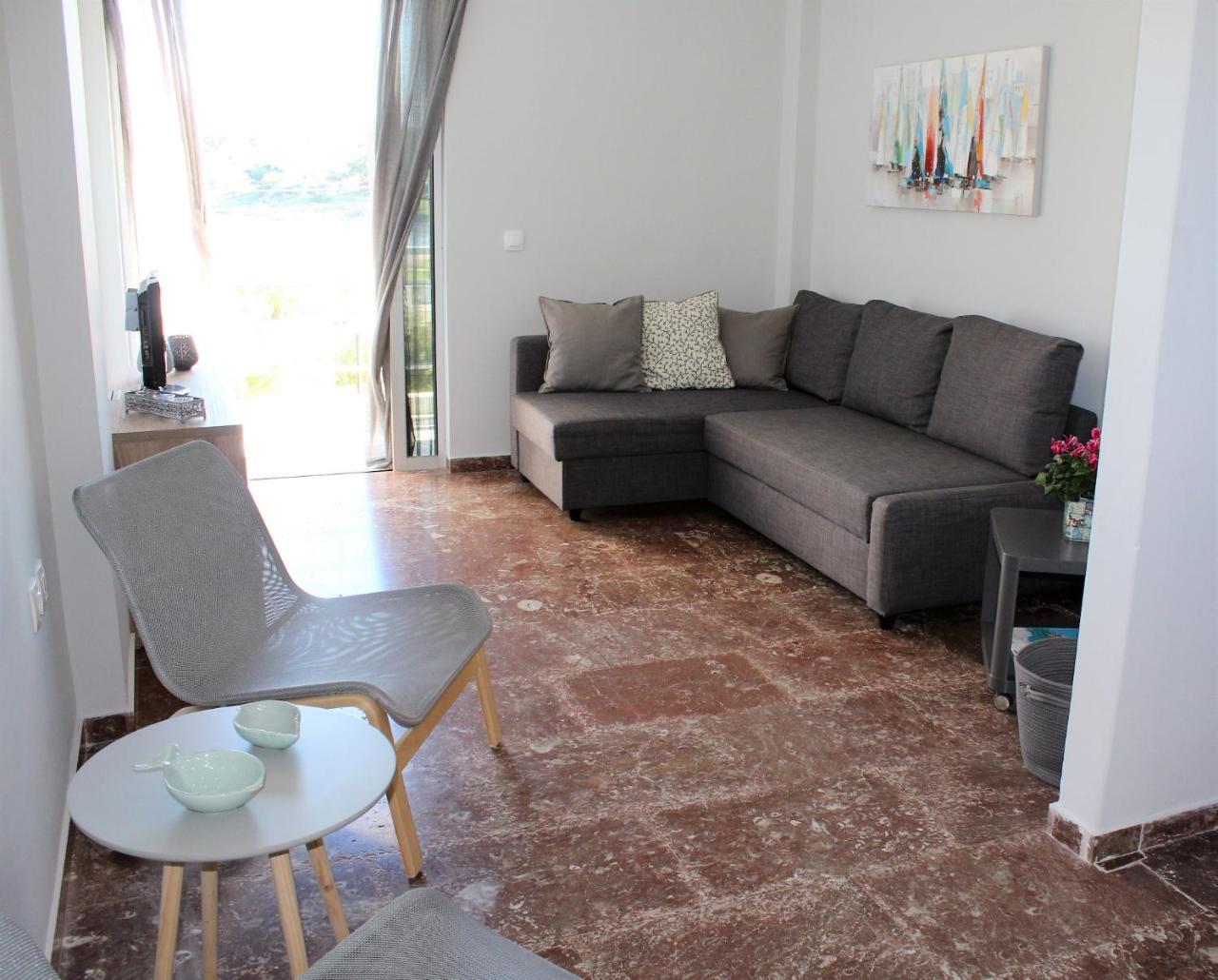 Apartments Mare Blu By The Sea. Porto Rafti Ngoại thất bức ảnh